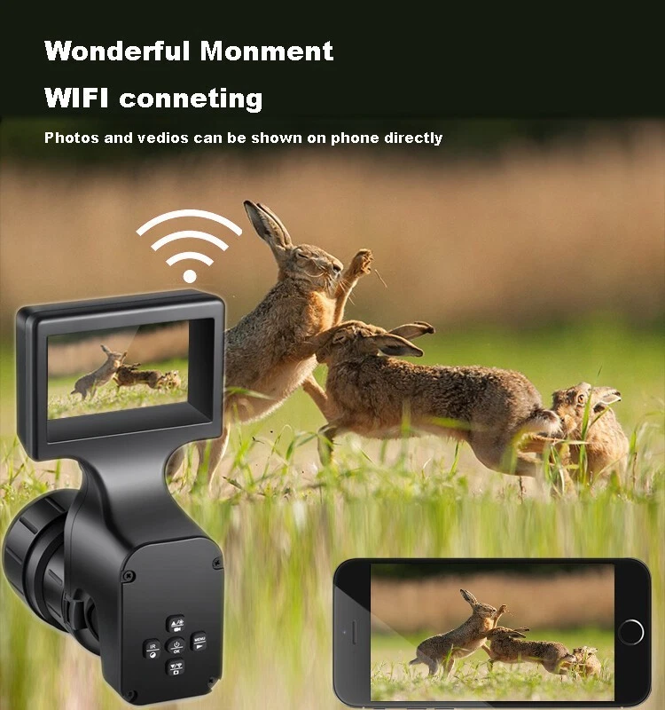 NVS30 Digital Night Vision Infrared Rifle Scope Camera WIFI Connecting 1080P - Image 1 of 4