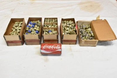 120 New 3/8 Tube x 1/4 MNPT Aluminum Compression Elbow Crawford Swagelok A-400 - Image 1 of 4