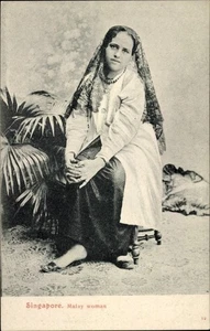Ak Singapur, Malay woman - 3813724 - Picture 1 of 2