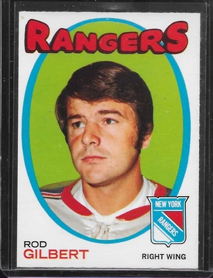 1971-72  O-Pee-Chee - Rod Gilbert #123 NMMT - Image 1 of 2
