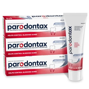 Parodontax Dentifricio Sbiancante Denti Per Aiutare Sanguinamento Gengive, Dentifricio Gengivale F... - Foto 1 di 9