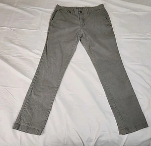 Old Navy Slim Built In Flex Men’s Chino Pants  Grey 32/32  - Picture 1 of 9