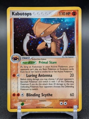 Kabutops Holo Rare - 10/108 - EX Power Keepers - VLP - Image 1 of 4