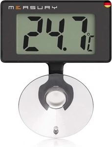 Measury Aquarium Thermometer Wasserdicht, Digitales Aquarien Thermometer für  - Bild 1 von 6