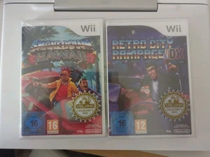 Shakedown Hawaii & Retro City Rampage Nintendo Wii BRAND NEW VBlank Collectors - Picture 1 of 4