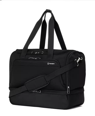 Travelpro WalkAbout 7 Drop Bottom Duffel Color: Black - Image 1 of 4