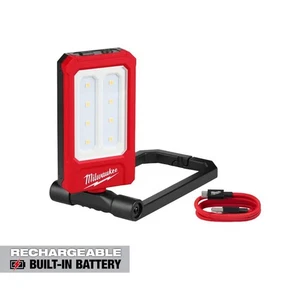 Milwaukee 2013R Rechargeable 500 Lumens Low-Profile Magnetic Task Light - Picture 1 of 10