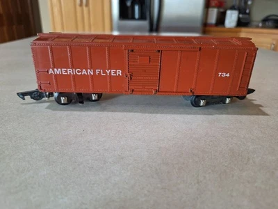 American Flyer Operating Box Car 734: S Gauge: Vintage Amercian Flyer - Image 1 of 4