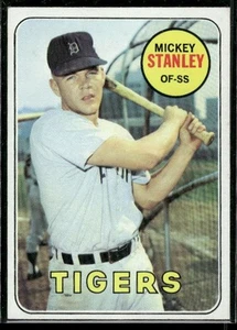 Mickey Stanley 1969 Topps #13 excelente/casi nuevo - Imagen 1 de 2