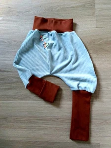 Cord-Knickerbocker- Pumphose,mitwachsend,neu,Unikat,selfmade,Gr.98/104,Freizeit - Bild 1 von 1