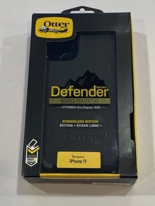 Coque et étui OtterBox Defender Series iPhone 11 noir neuf dans sa boîte Otter Box - Photo 1 sur 6