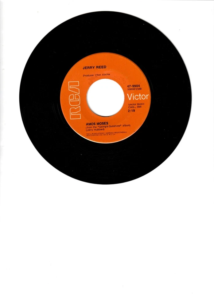 1970     AMOS  MOSES  -  JERRY  REED - Image 1 of 1