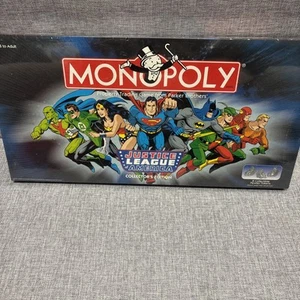 VTG Monopoly Justice League America Collectible Pewter Tokens NEW - Picture 1 of 5