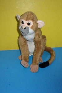 DISCOVERY KIDS Realistic Plush 10" SQUIRREL MONKEY Makes Sounds, Tells Jokes - Picture 1 of 3
