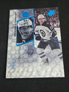 2022-23 UPPER DECK UD SPX MICHAEL EYSSIMONT #189 #ed 56/100 SPX RADIANCE ROOKIE