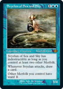 Svyelun of Sea and Sky - Lámina Grabada - Marco Retro Magic Magic Magic Magic Light Play, Inglés - Imagen 1 de 1