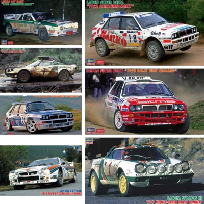 HASEGAWA 1/24 Plastic Kits - LANCIA RALLY CARS (Stratos/037/Delta Evoluzione) - Immagine 1 di 4