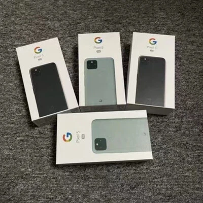 Google Pixel 5 128GB ROM 8GB RAM 5G 6.0" VOLTE Unlocked Smartphone-New Sealed - Image 1 of 4