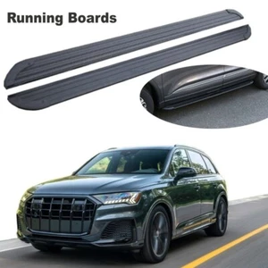 estriberas aptas para Audi Q7 2016-2025 barras Nerf peldaños laterales 2 piezas - Imagen 1 de 9