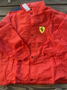 Vintage Ferrari Jacket Size L New With Tag Italy - Picture 1 of 6