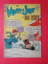MUTT & JEFF #68 GOLDEN AGE * Bud Fisher * .10 Cent  (GD 2.0) DC COMICS 1954