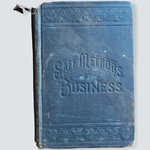 Antique Safe methods of business book - Picture 1 of 8