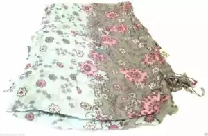 FLORAL PRINT OBLONG SCARF- 24 X 66 INCHES, RAYON NEW WITH TAGS - Picture 1 of 2