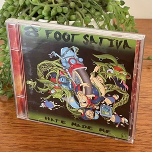 8 Foot Sativa Hate Made Me CD ROCK HEAVY METAL THRASH DEATH ALBUM AU STOCK VGC - Picture 1 of 6