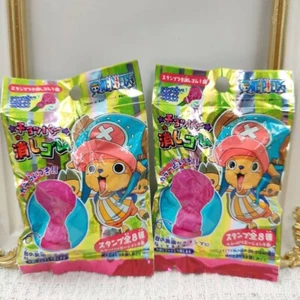 Borrador de goma One Piece Tonytony Chopper con estampilla colores y patrones aleatorios Japón - Imagen 1 de 15