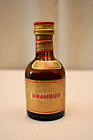 Vintage Drambuie Liquor Edinburgh Bottle Miniature Sample Advertising Empty Old