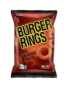 Burger Rings 90g x 18 - Picture 1 of 1