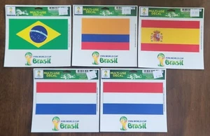 FIFA Fussball-Weltmeisterschaft Brasilien (Brasilien) Aufkleber Sticker 5,75" x 4,50" - Bild 1 von 3