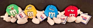 Set of 4 M&M's World Las Vegas Plush -- New with Tags - Bild 1 von 2
