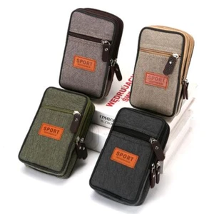 Phone Belt Bag Molle Purse Cellphone Pouch Outdoor Travel Waist Fanny Pack - Picture 1 of 19