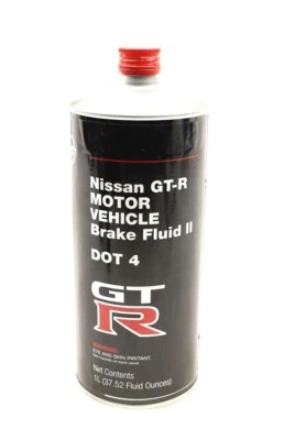 NEW OEM GT-R R35 Special Brake Fluid 1 Liter Bottle KN9U040001P for Nissan GT-R - Image 1 of 2