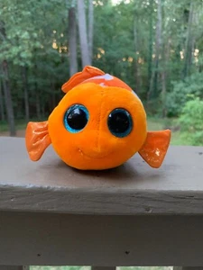 2016 Sami der Goldfisch 6 Zoll Plüsch Beanie Boos Spielzeug Puppe TY sehr guter Zustand - Bild 1 von 8