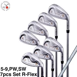 Mutsumi Honma Golf MH488 Iron Set #5-9,PW,SW 7pcs N.S.Pro 950gh Steel Shaft R - Picture 1 of 7