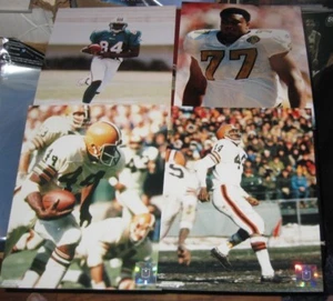 21 Former NFL College Football UNSIGNED 8x10 Photos Program Jumbo Cards Rams - Picture 1 of 6