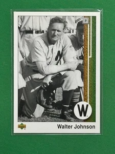 2007 Upper Deck Baseball Walter Johnson #89UD-WJ 1989 Reprints - Picture 1 of 2