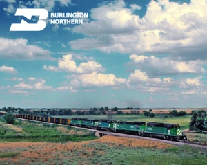 Letrero de metal Burlington Northern en Colorado - Imagen 1 de 1