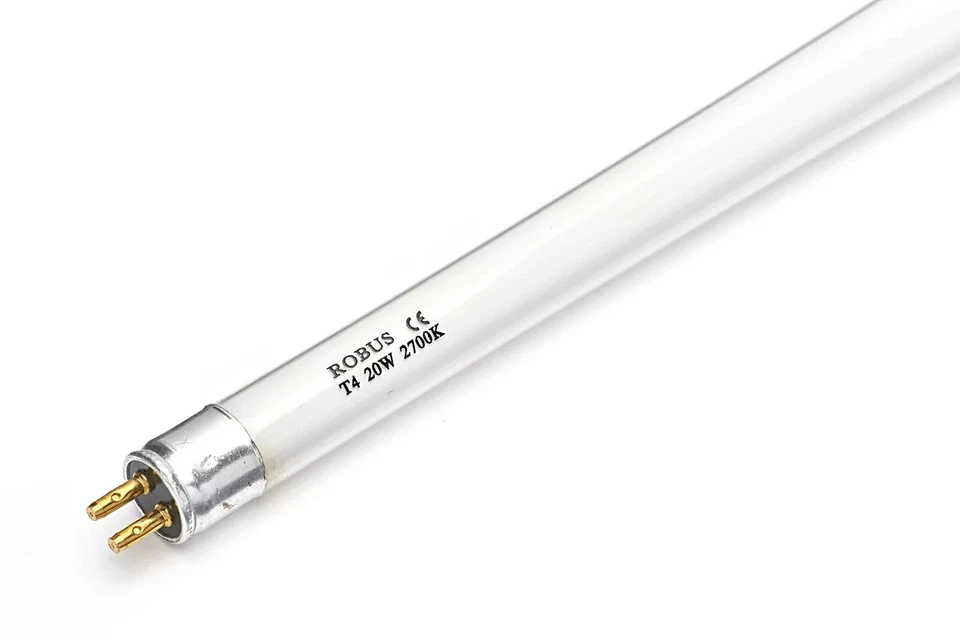 Robus 20W T4 Fluorescent Tube 555mm excl pins 570mm inc pins Warm White - Image 1 of 1