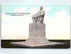 Carte postale Kentucky Lincoln statue dans la cour place Hodgenville, KY