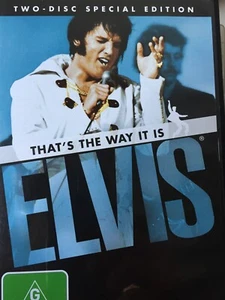 THAT'S THE WAY IT IS - Elvis Presley Special Edition 2 x DVD 1970 BRAND NEW! - Picture 1 of 2