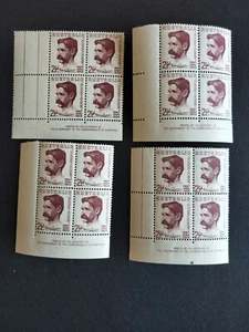 Stamps PreDecimal MUH 1949 Henry Lawson. 4 x selection of Blks4 w selvedge.F9 - Picture 1 of 1