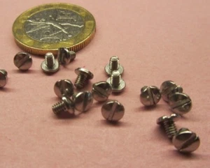 Binding Head Slotted Machine Screw 18-8 Stainless, 2-56 x 1/8" Length 500 Pcs - Picture 1 of 12
