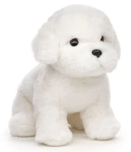 Malteser Hund (ohne Leine) - 26 cm - Unitoys - Kuscheltier - Plüsch - Hund - Bild 1 von 3