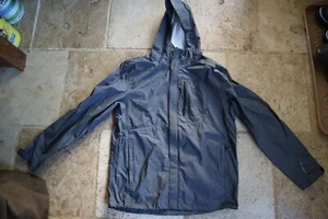 Dark Gray Water Resistant Lt Wt PARADOX Hooded Jacket Large - Picture 1 of 8