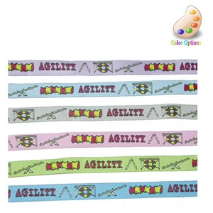 Jacquard Ribbon 5/8" Dog Agility 10 Colors to choose from 10 Yard Lot - Picture 1 of 11