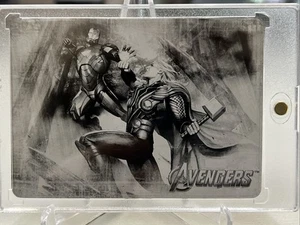 2012 Avengers Trading cards - Printing plate (Black) #CS9 - Picture 1 of 2