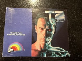 T2: Terminator 2 Judgment Day (Nintendo NES, 1985) Manual ONLY